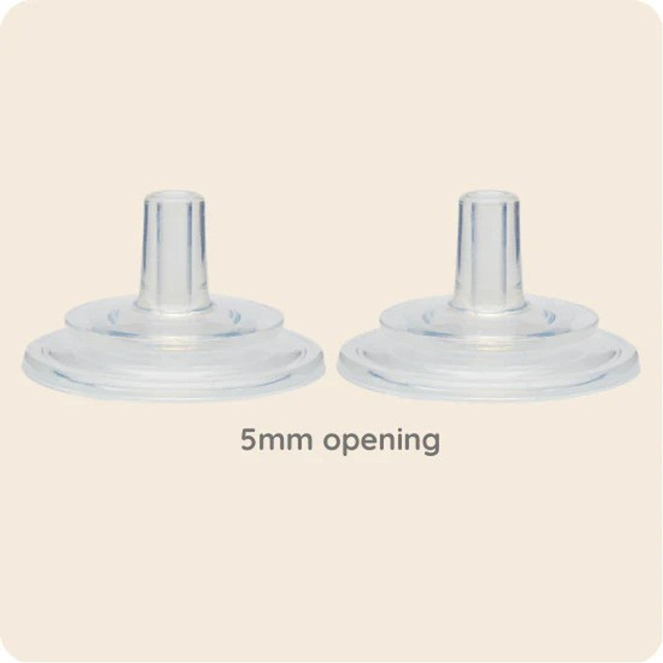 Subo Straw - Clear - 5mm 2pk