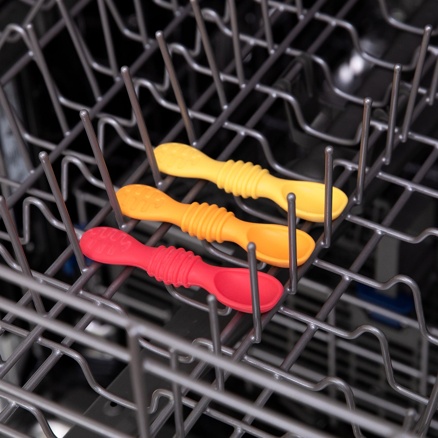 Bumkins - Silicone Spoon 3pk - Tutti Frutti