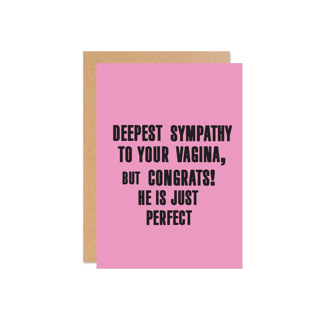 VIVA LA VULVA GREETING CARD