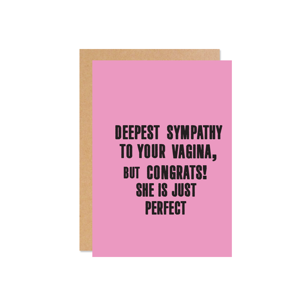 VIVA LA VULVA GREETING CARD