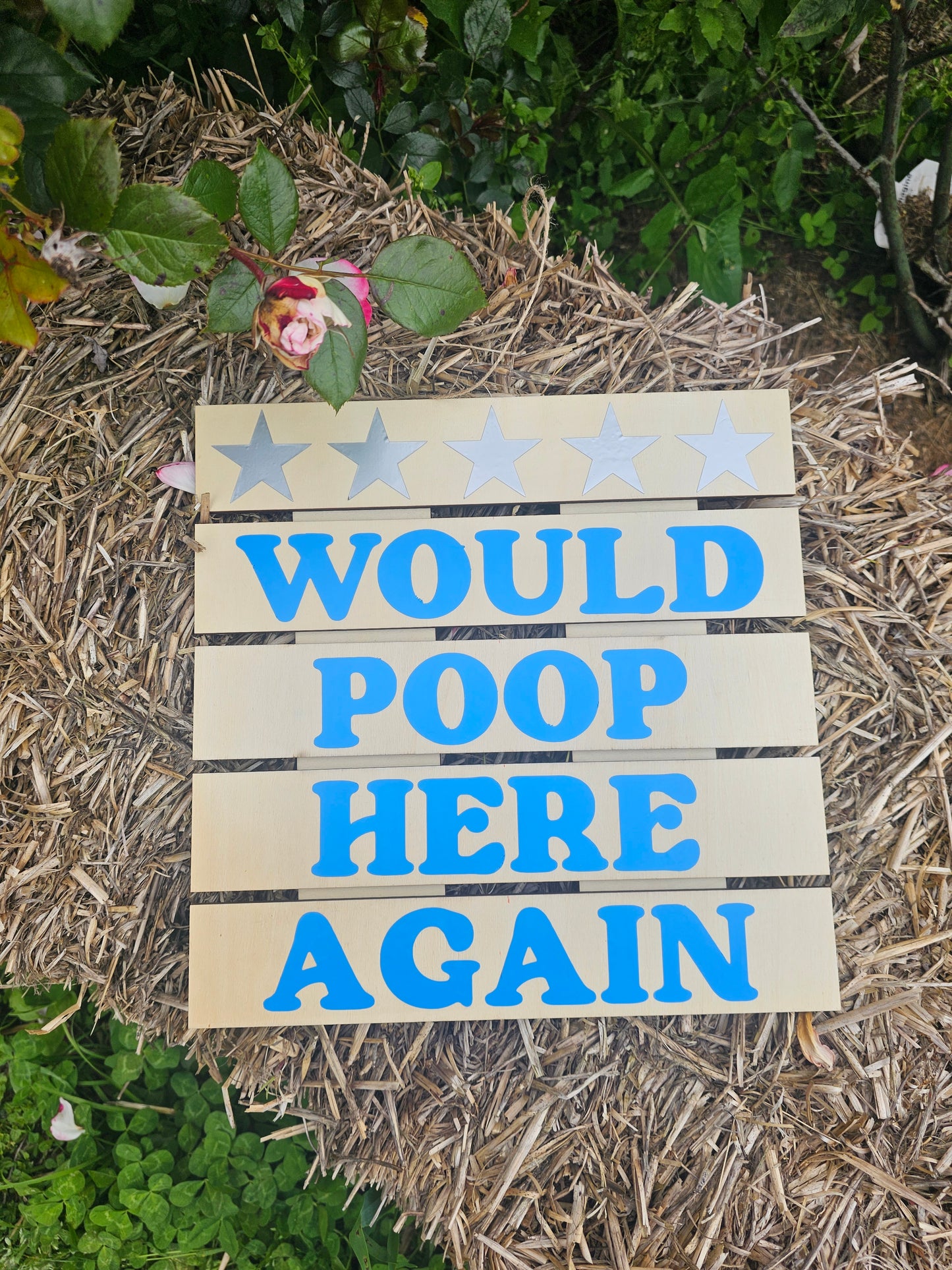 Would Poop Here - 5 Stars