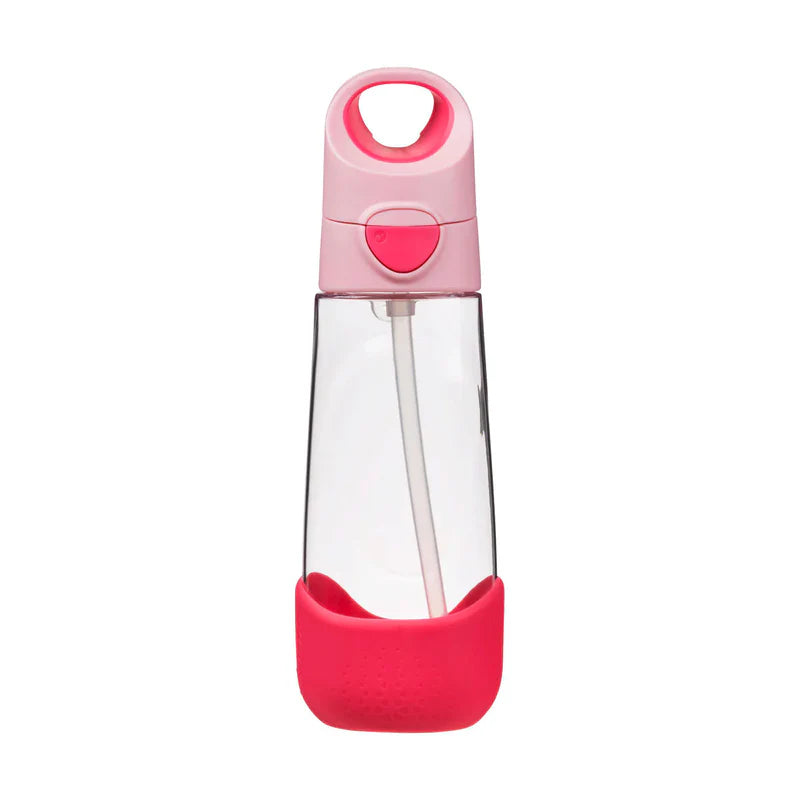 B.box tritan drink bottle 600ml - Flamingo Fizz