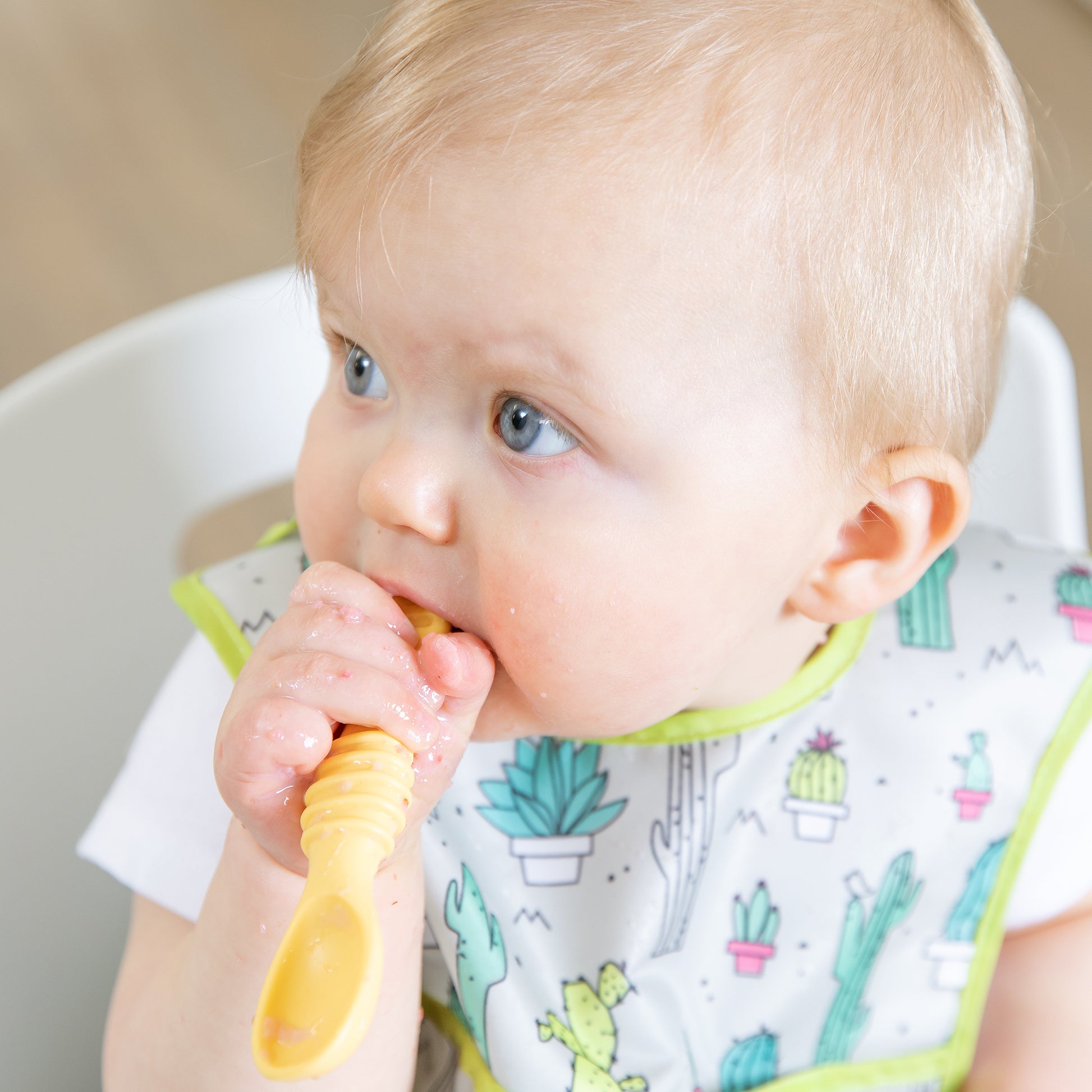 Bumkins Silicone Dipping Spoons - Rocky Road